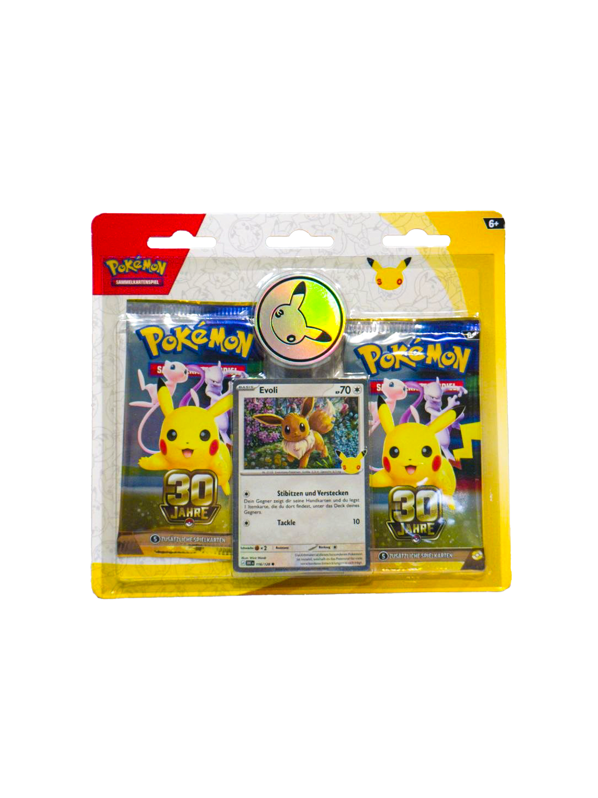 Pokémon 30th Celebration 2-Pack Blister Eevee (DE)