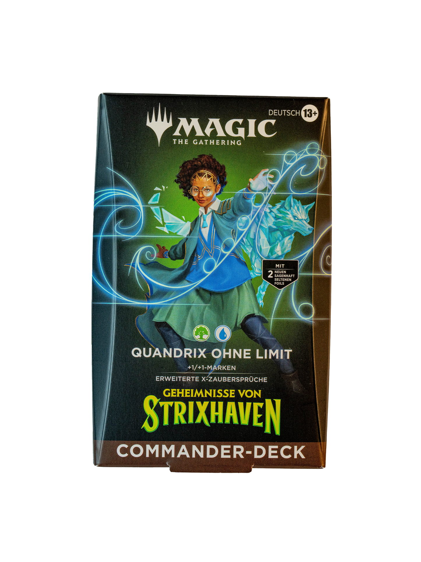 Magic: The Gathering Secrets of Strixhaven Commander Deck Quandrix Unlimited (DE, sealed)