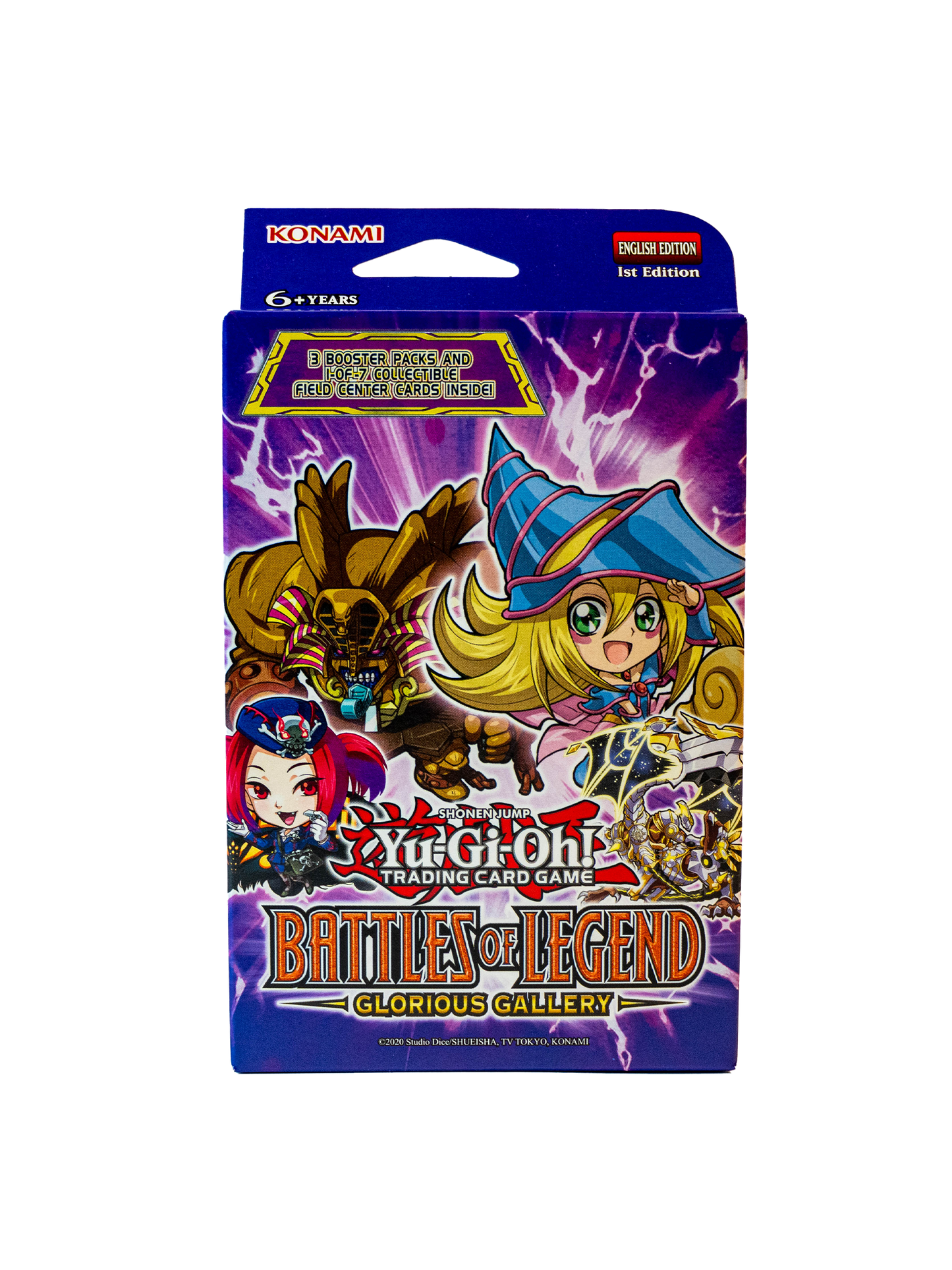 Yu-Gi-Oh! Battles of Legend: Glorious Gallery 3-Pack Tuckbox (Englisch / EN) – Sealed