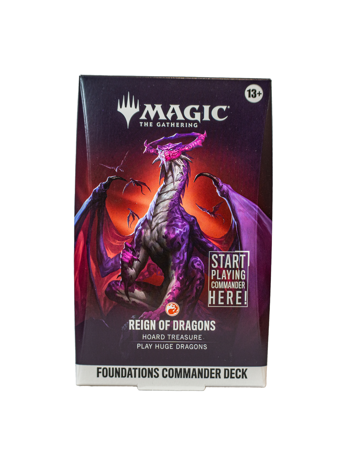 Magic: The Gathering Foundations Commander Deck – Reign of Dragons (EN)