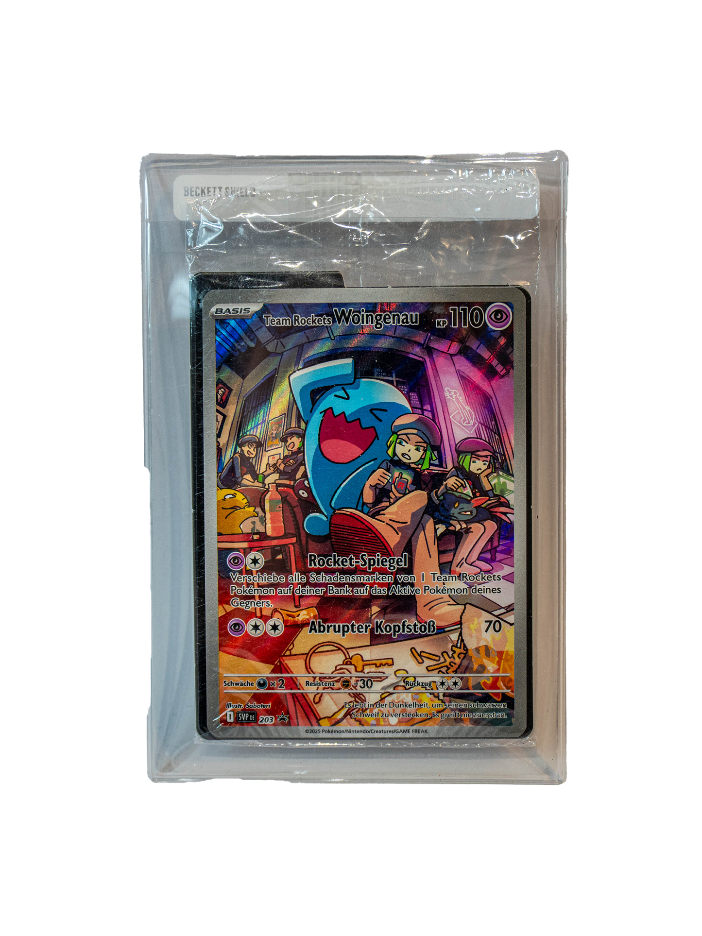 Pokémon Team Rockets Woingenau SVP203 (DE) Sealed