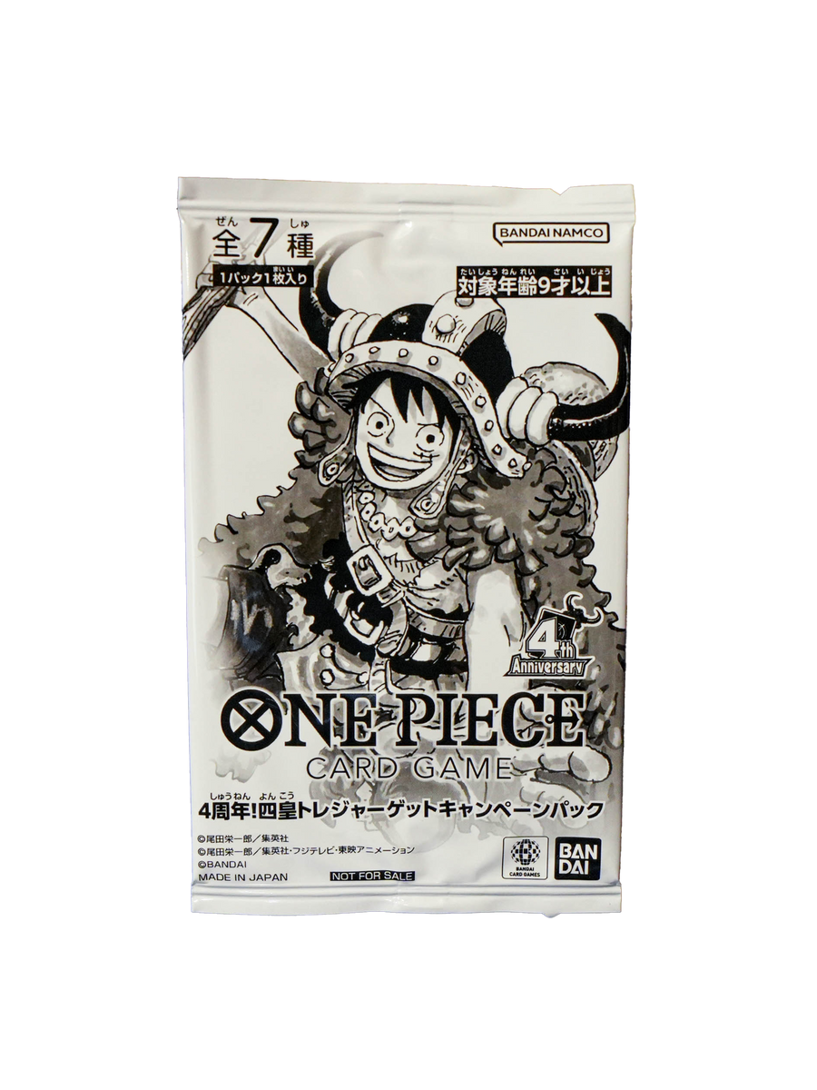 One Piece 4th Anniversary Four Emperors Treasure Promo Pack (JP)