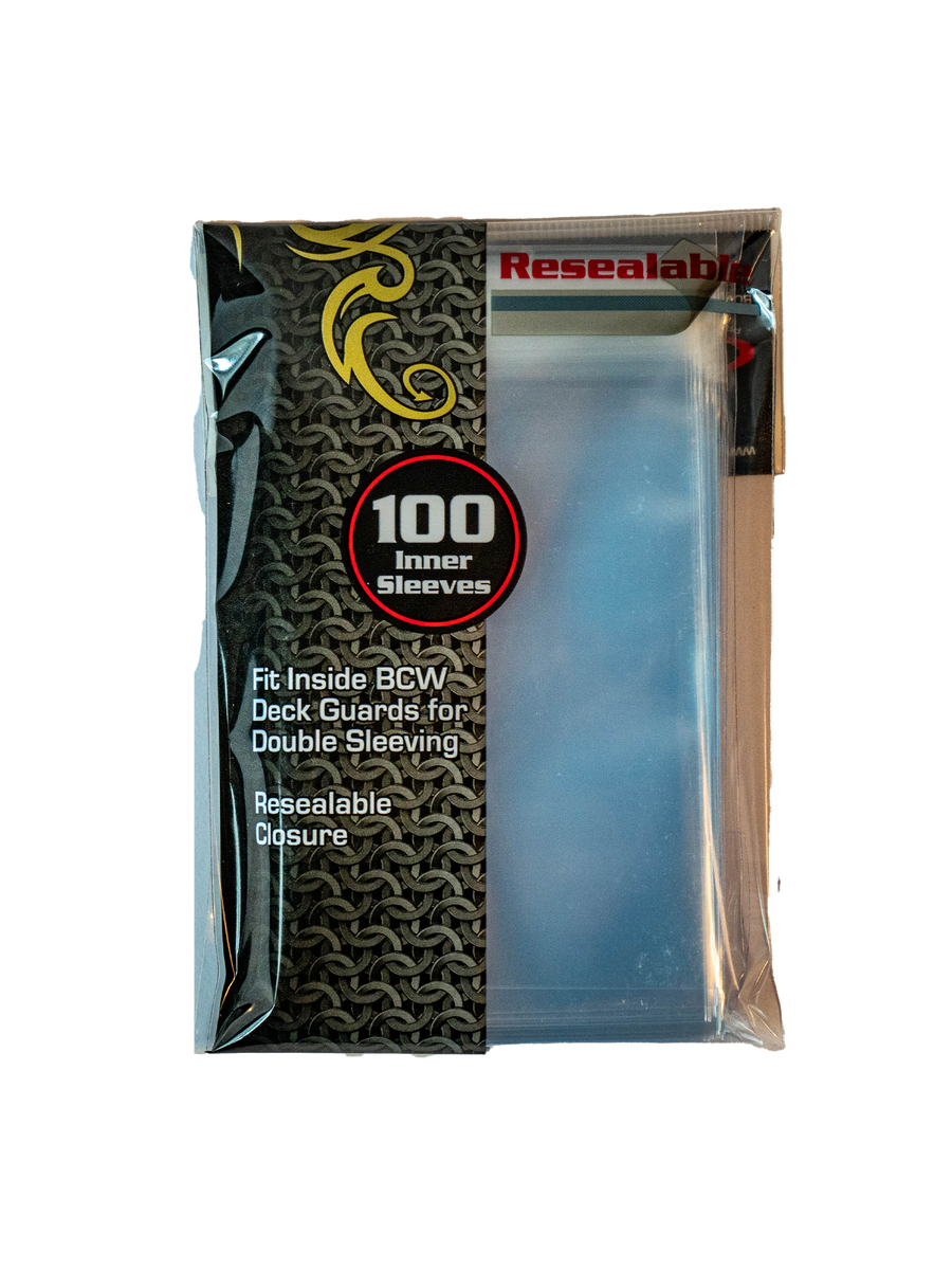 BCW Resealable Inner Sleeves (100 ct)