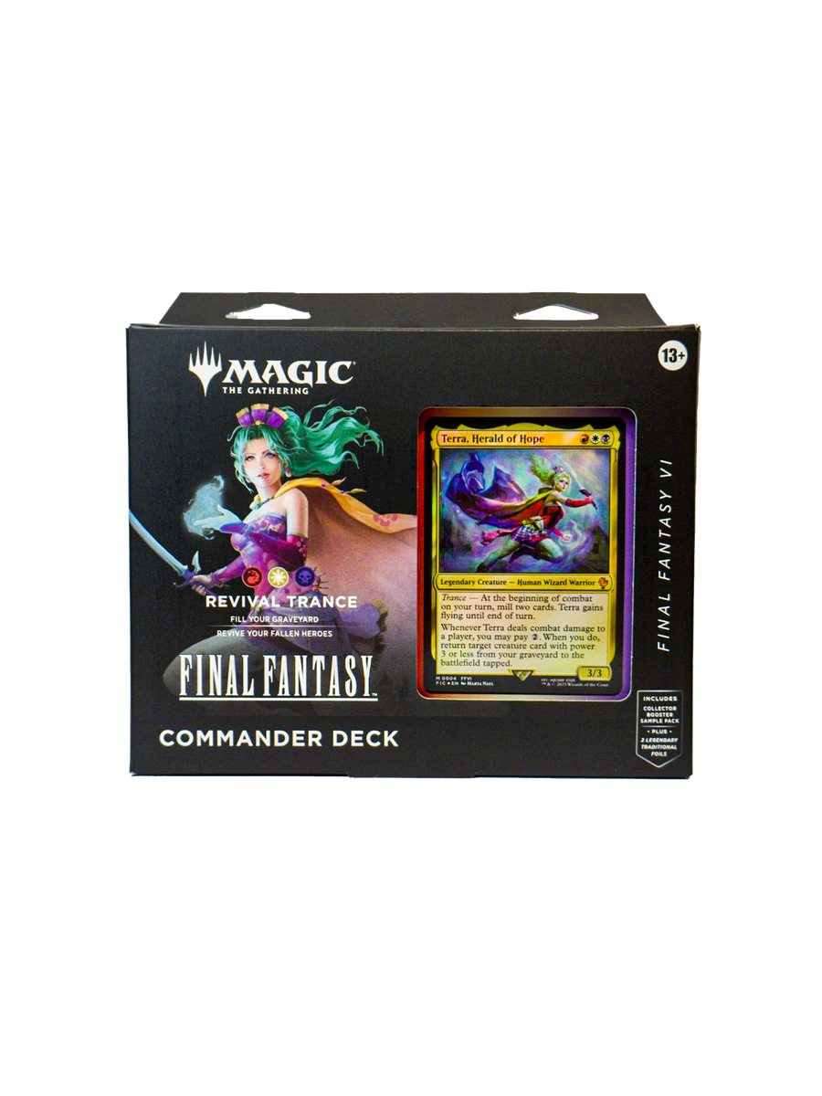 Magic: The Gathering Final Fantasy Commander Deck – Revival Trance (EN)