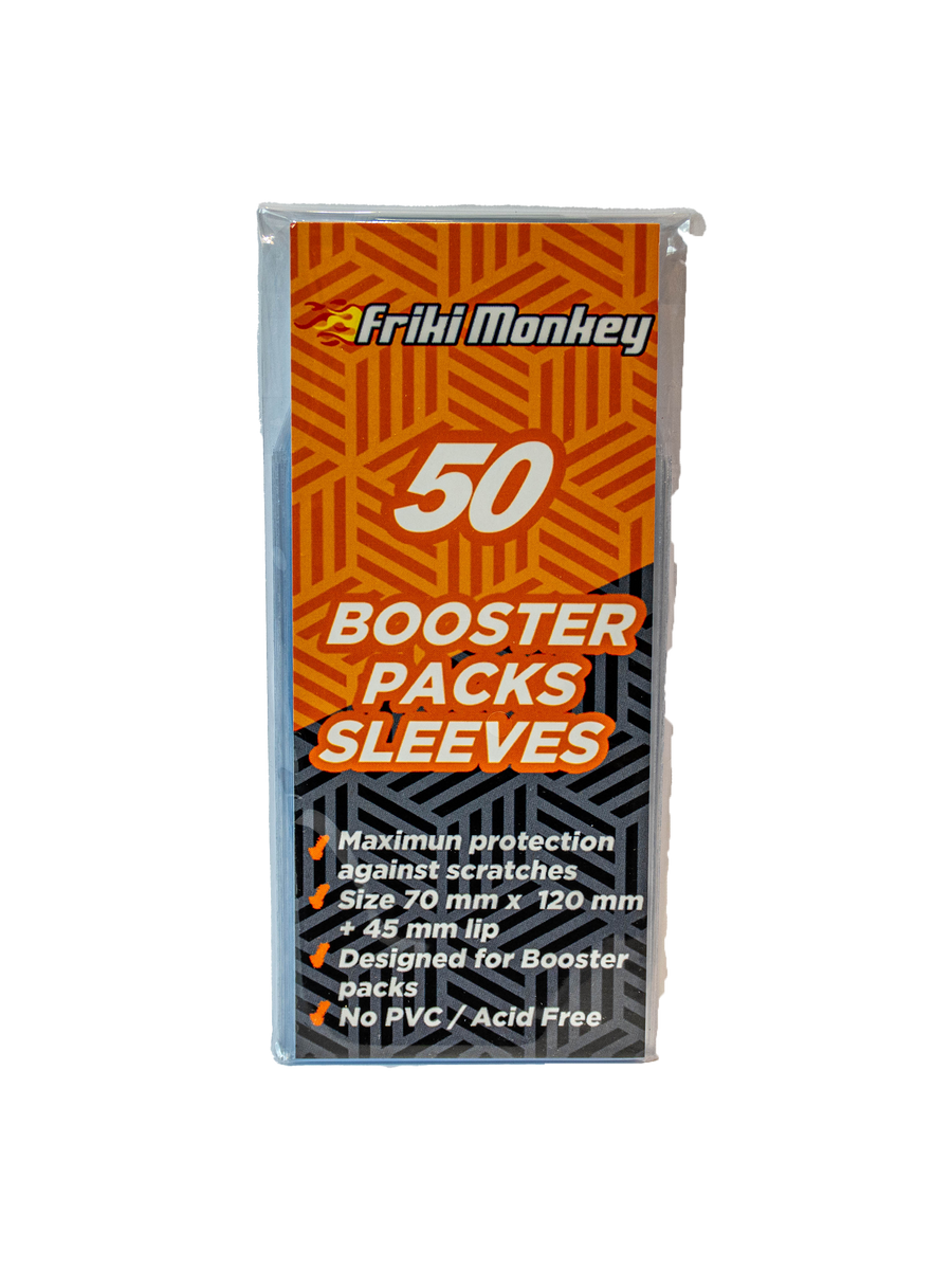 Friki Monkey Booster Pack Sleeves (50 ct)