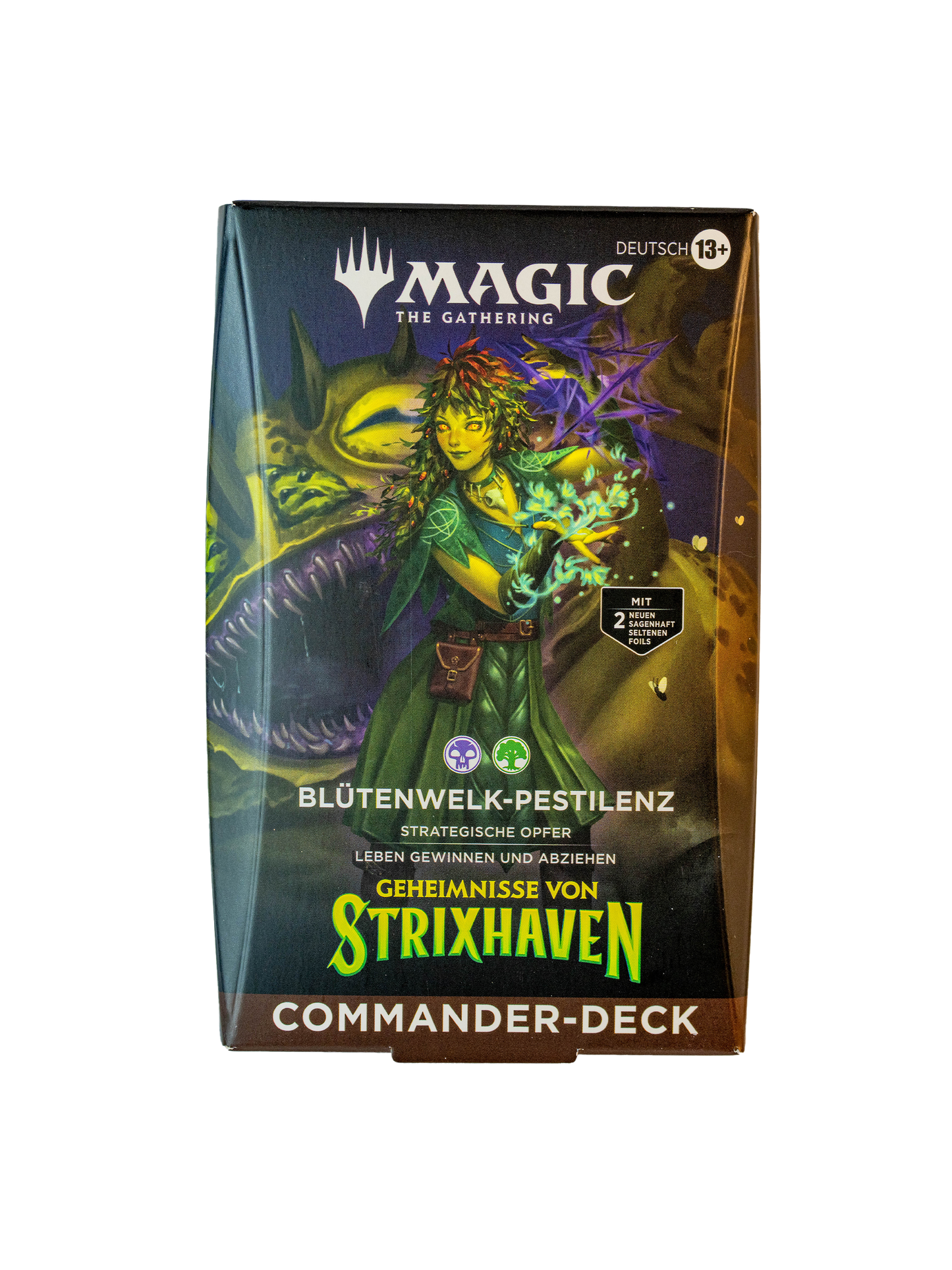 Magic: The Gathering Secrets of Strixhaven Commander Deck Witherbloom Pestilence (DE, sealed)