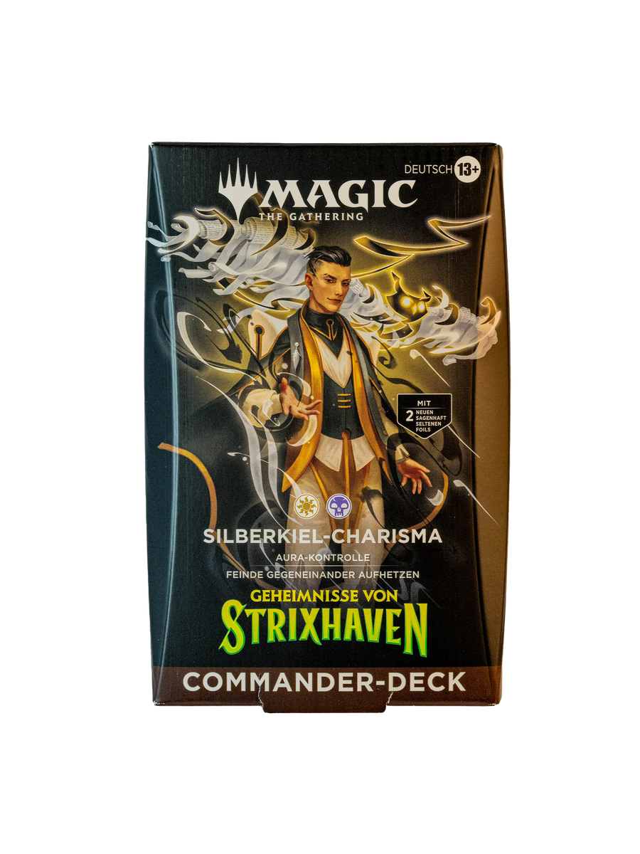 Magic: The Gathering Secrets of Strixhaven Commander Deck Silverquill Influence (DE, sealed)