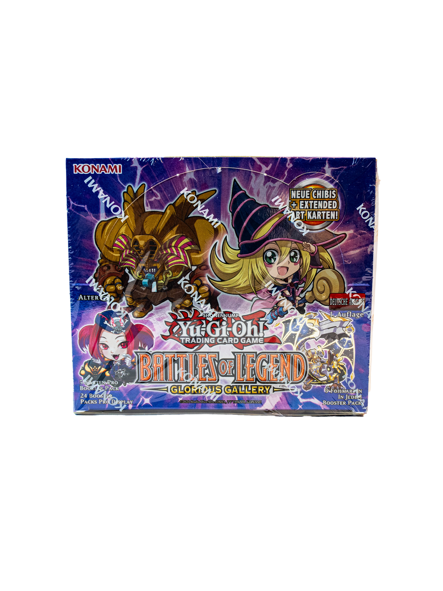 Yu-Gi-Oh! Battles of Legend: Glorious Gallery Display (Deutsch / DE) – Sealed