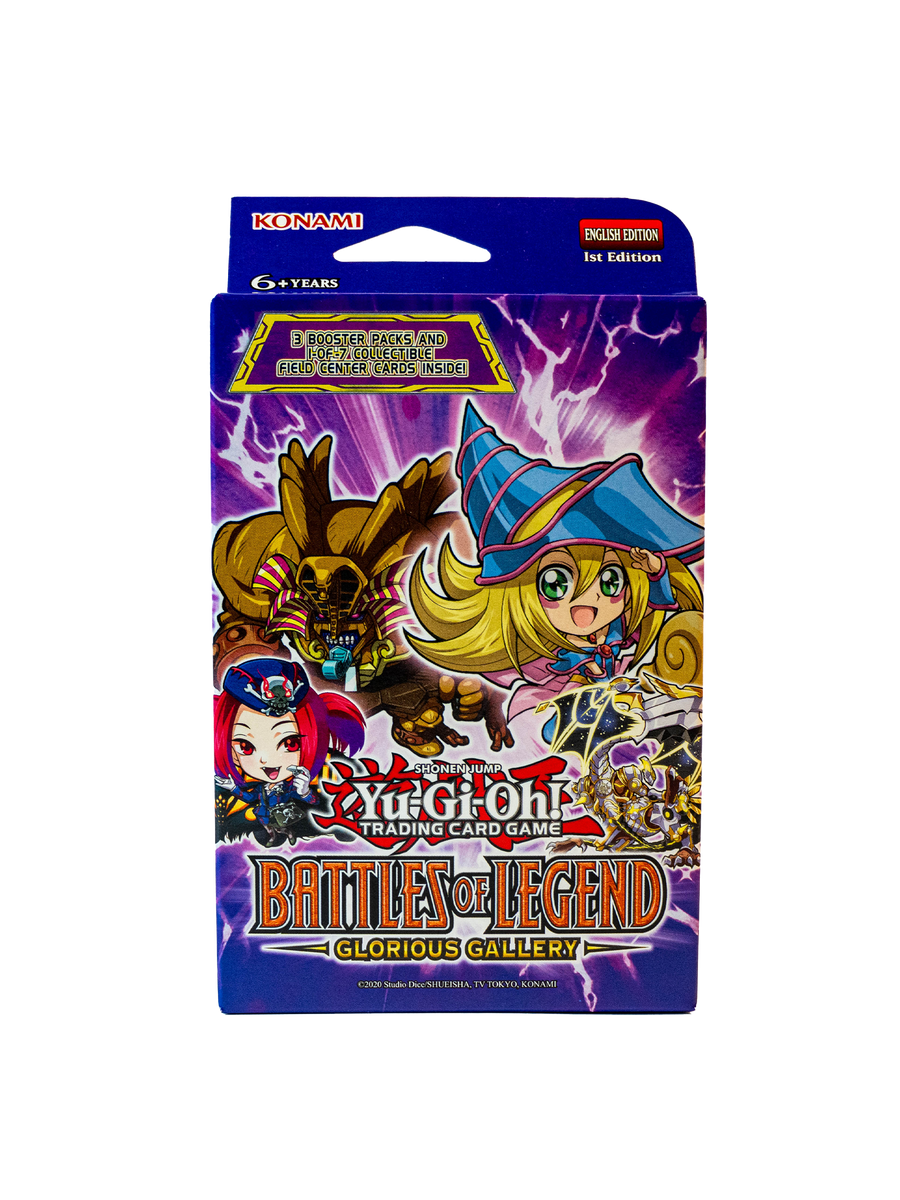 Yu-Gi-Oh! Battles of Legend: Glorious Gallery 3-Pack Tuckbox (Englisch / EN) – Sealed
