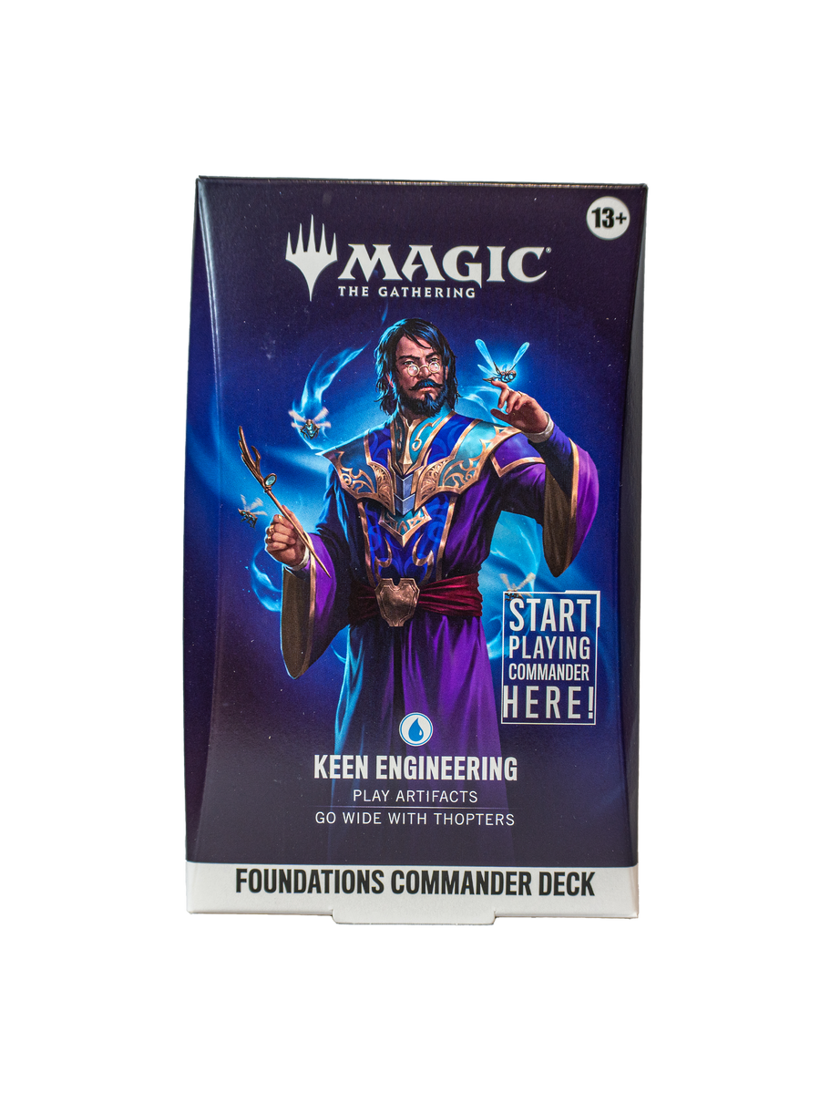Magic: The Gathering Foundations Commander Deck – Keen Engineering (EN)