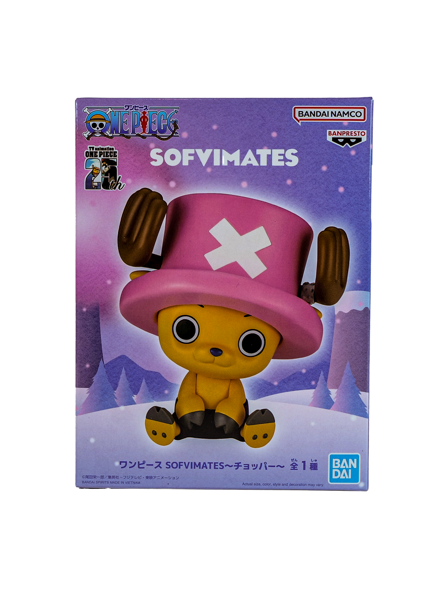 One Piece Sofvimates Tony Tony Chopper Figur (sealed)