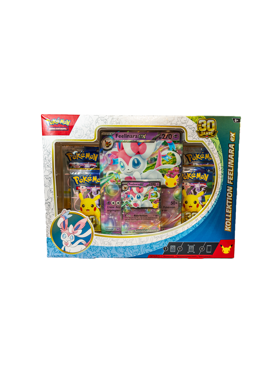 Pokémon 30th Celebration ex Box Feelinara (DE)