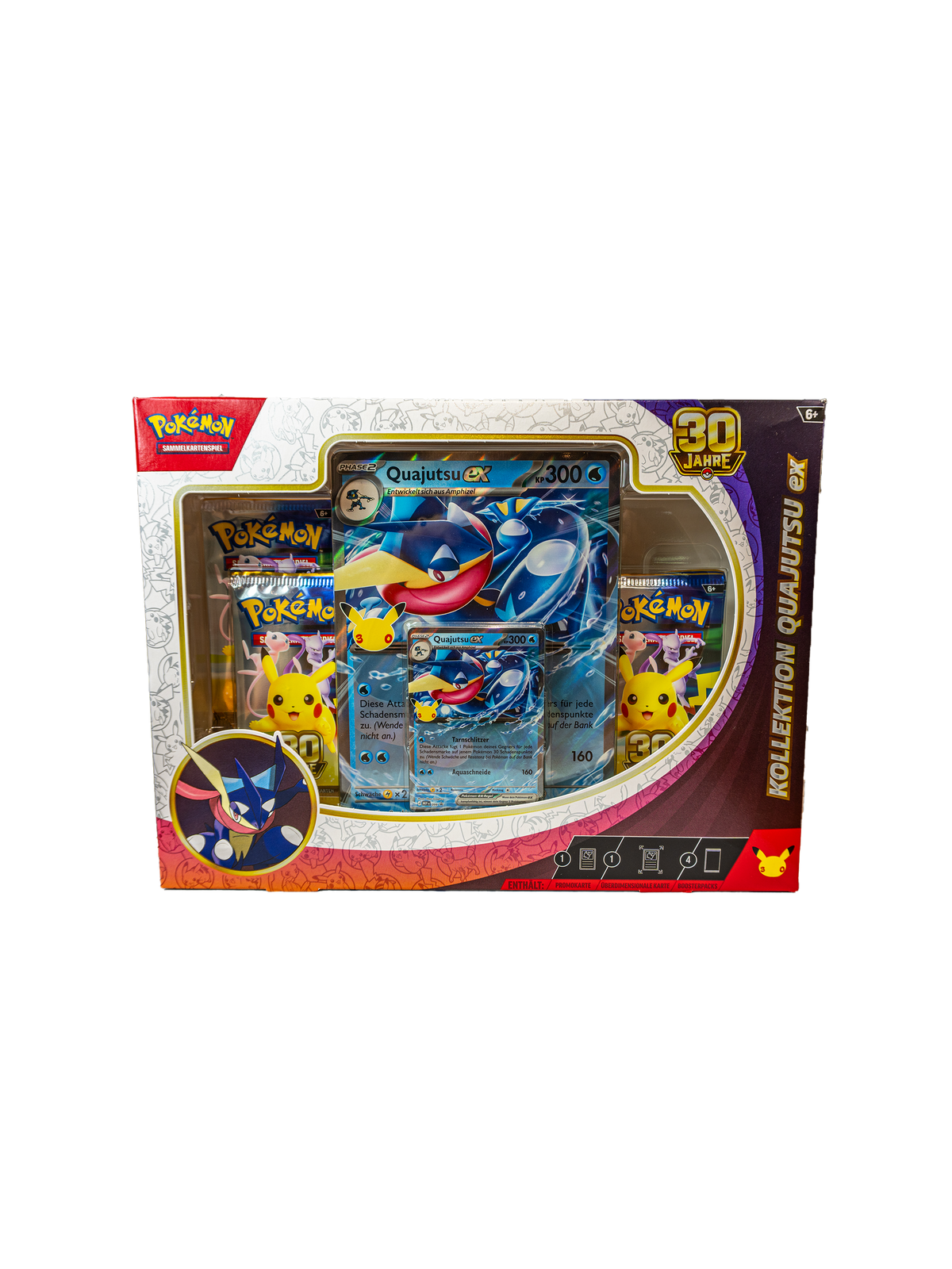 Pokémon 30th Celebration ex Box Quajutsu (DE)
