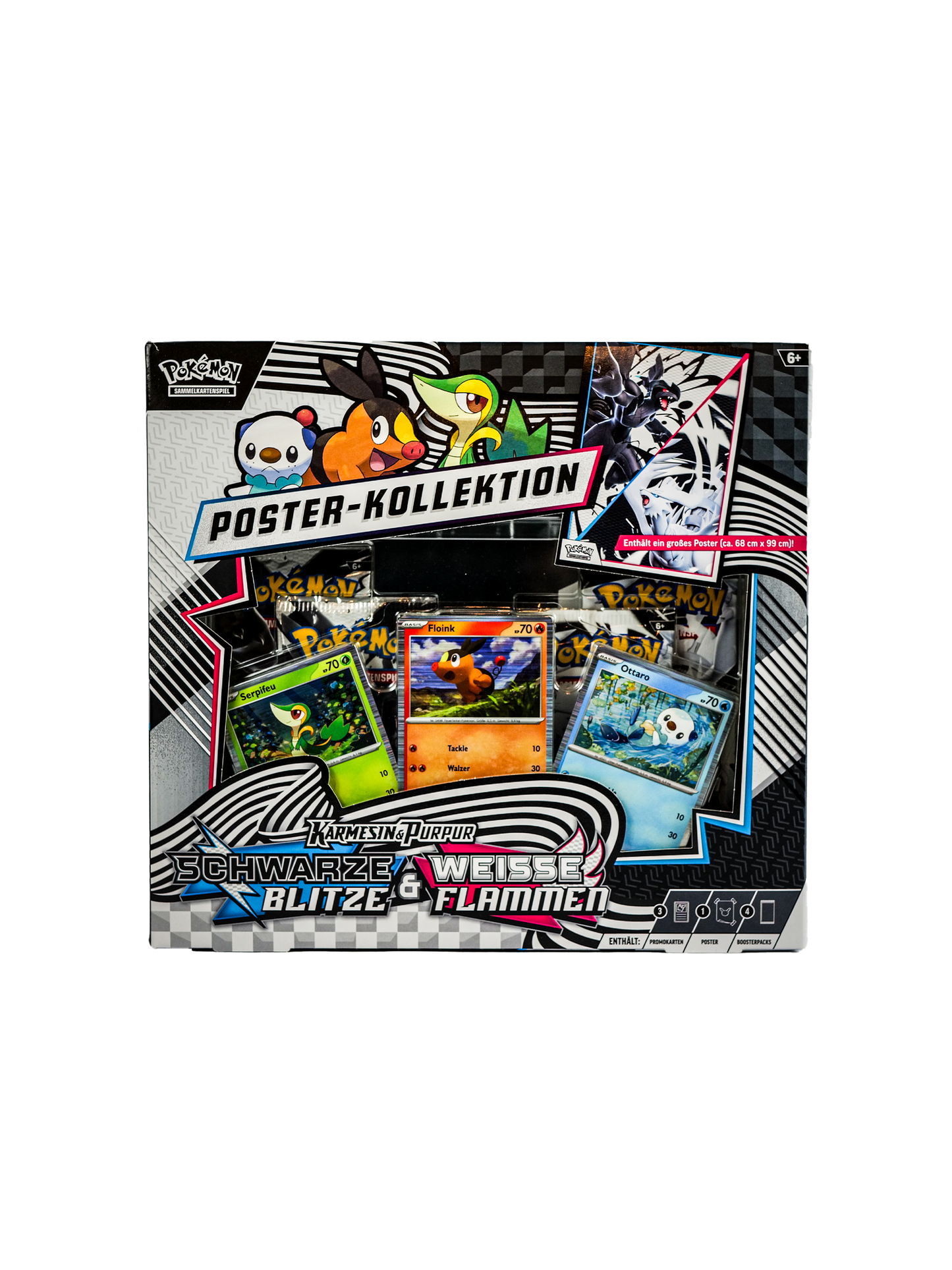 Pokémon Black Bolt & White Flare Unova Poster Collection (DE, sealed)