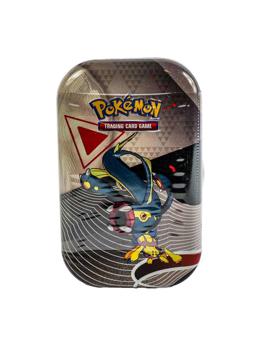Pokémon Black Bolt & White Flare Blast Tin Unova Eelektross (German, sealed)