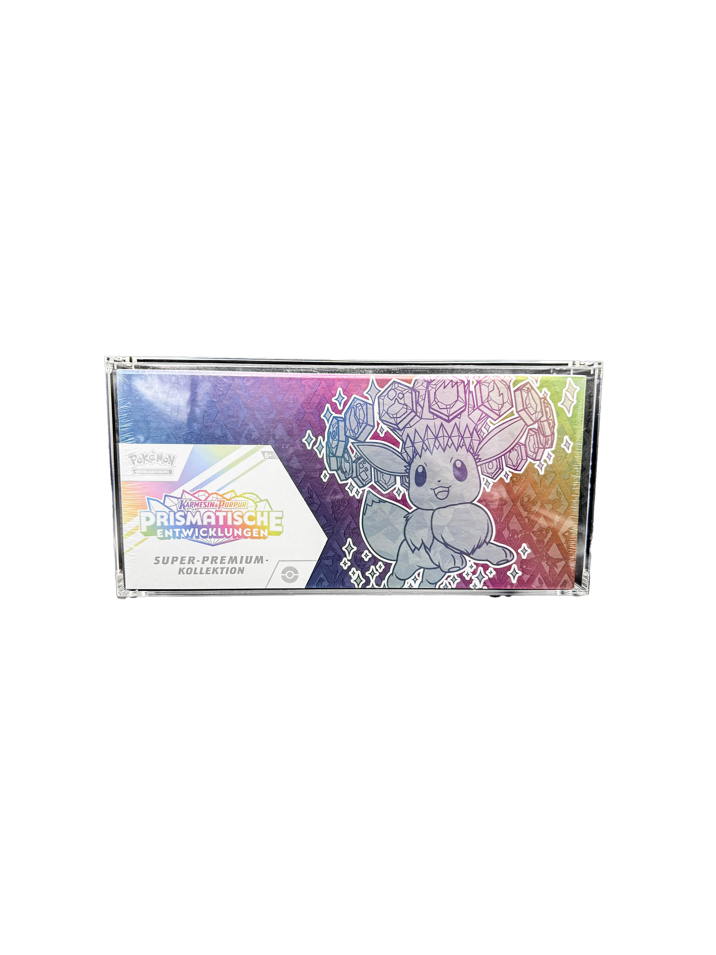 Pokémon Acrylic Case for Super Premium Collection Prismatic Evolutions (2025)