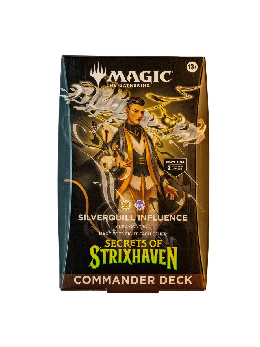 Magic: The Gathering Secrets of Strixhaven Commander Deck Silverquill Influence (EN, sealed)
