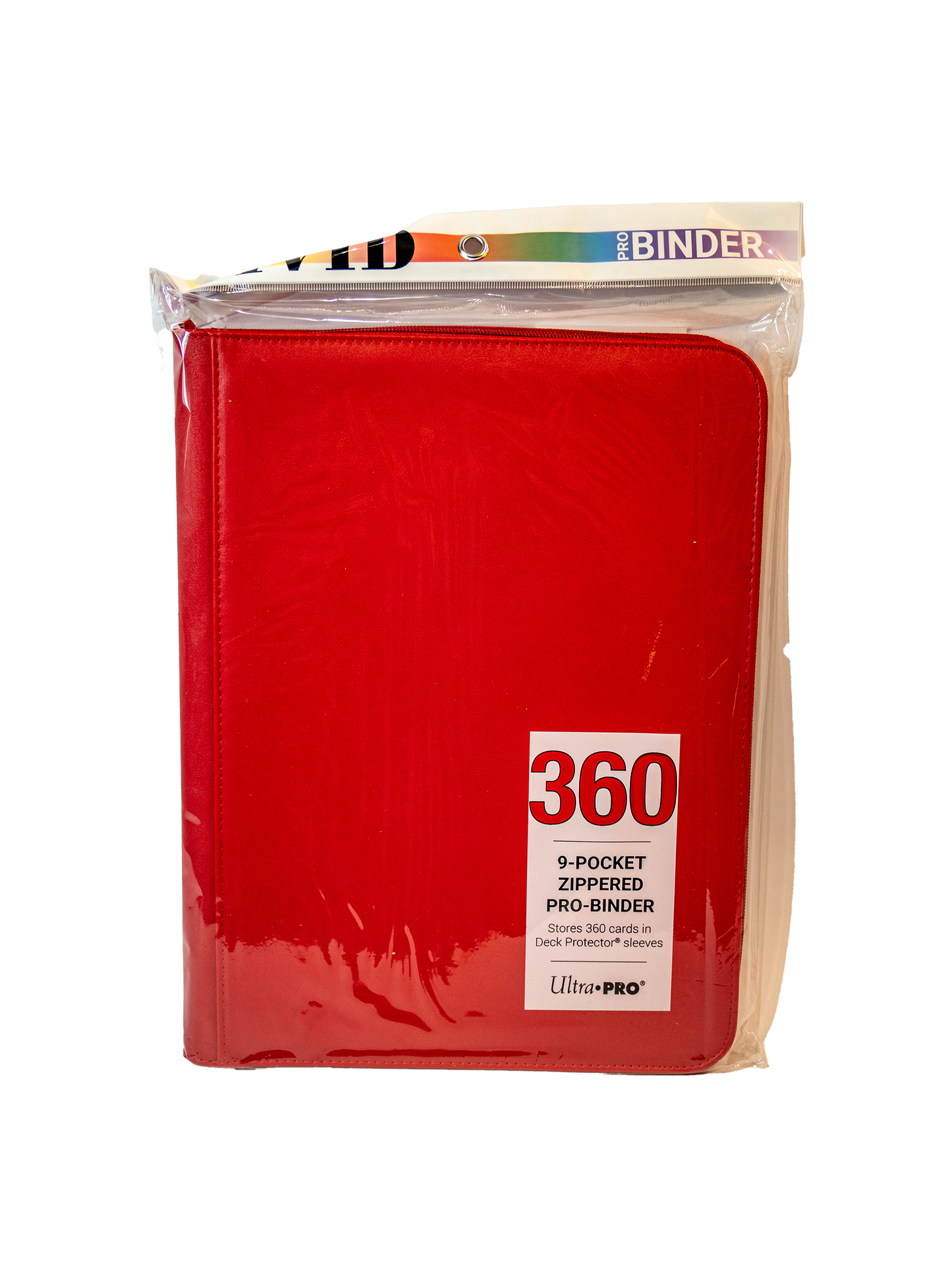 Ultra Pro 9-Pocket Zippered PRO-Binder Rot (360 Karten)